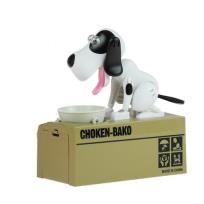 Opakowanie Skarbonka pies zlizuje monety biały