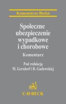 Okładka książki Społeczne ubezpieczenia wypadkowe i chorobowe.
