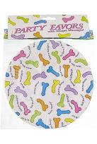 Opakowanie Talerzyki papierowe Męskie klejnoty 6 sztuk