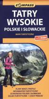 Okładka książki Tatry Wysokie Polskie i Słowackie mapa turystyczna 1:30 000