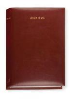 Okładka książki Terminarz 2016 - A5 Marid - brązowy
