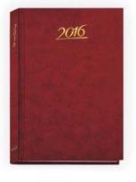 Okładka książki Terminarz 2016 - A5 Standard - bordowy
