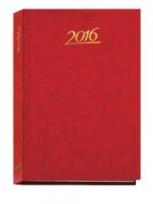 Okładka książki Terminarz 2016 - A5 Standard - czerwony