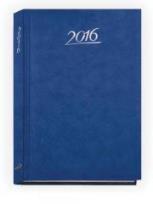 Okładka książki Terminarz 2016 - A5 Standard - granatowy