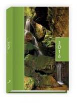 Okładka książki Terminarz 2016 - B6 Kolorowy - wodospad