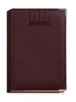 Okładka książki Terminarz 2016 - B6 Lux - złocony czekoladowy