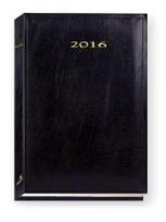 Okładka książki Terminarz 2016 - B6 Marid - czarny