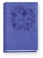 Okładka książki Terminarz 2016 - B6 Print - filoletowy