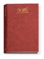 Okładka książki Terminarz 2016 - B6 Standard - brązowy