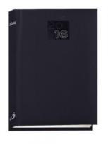 Okładka książki Terminarz 2016 - B6 Standard - czarny