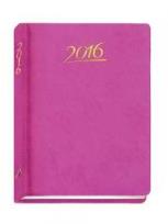 Okładka książki Terminarz 2016 - B7 Standard - fuksja