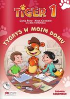 Okładka książki Tiger 1 SP Zeszyt prac domowych. Język angielski (2015)