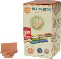 Opakowanie Trick Logic Kreatywne płytki Zestaw dodatkowy 100 elementów Łosoś