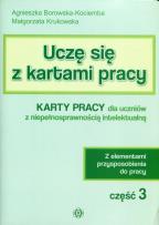 Okładka książki Uczę się z kartami pracy cz. 3 KP dla ucz. z niep.
