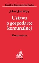 Okładka książki Ustawa o gospodarce komunalnej Komentarz