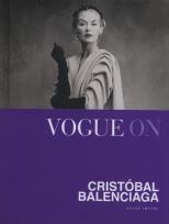 Okładka książki Vogue on Cristobal Balenciaga
