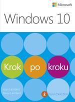 Okładka książki Windows 10 Krok po kroku