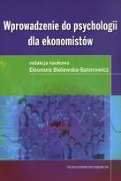 Okładka książki Wprowadzenie do psychologii dla ekonomistów