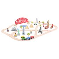 Opakowanie Zestaw kolejki Dookoła świata