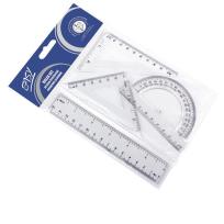 Opakowanie Zestaw kreślarski 15 cm 4 elementy