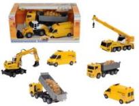 Opakowanie Zestaw pojazdów budowlanych, 3 rodzaje