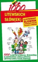 Okładka książki 1000 litewskich słów(ek). Ilustrowany słownik