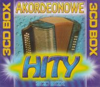 Okładka książki Akordeonowe hity box 3CD