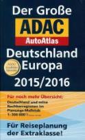 Okładka książki AutoAtlas ADAC. Deutschland, Europa 2015/2016