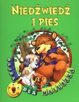 Okładka książki Bajka dla maluszka - Niedźwiedź i pies