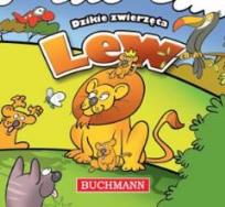 Okładka książki Bajka kartonowa - Dzikie zwierzęta. Lew