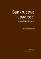 Okładka książki Bankructwa i upadłości przedsiębiorstw