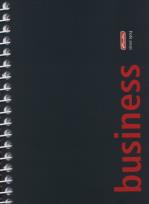 Opakowanie Brulion  na spirali A6 Business w kratkę 200 kartek