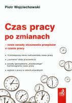 Okładka książki Czas pracy po zmianach