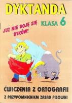 Okładka książki Dyktanda SP kl.6