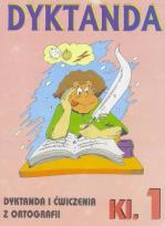 Okładka książki Dyktanda SP kl.1