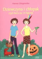 Okładka książki Dziewczyna i chłopak, czyli heca na 14 fajerek