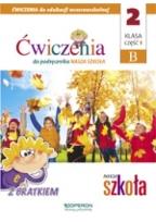 Okładka książki Edukacja wczesnoszkolna 2 Zeszyt ćwiczeń 1B Edukacja zintegr