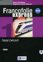 Okładka książki Francofolie express 1 Zeszyt ćwiczeń