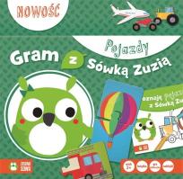 Okładka książki Gram z Sówką Zuzią Pojazdy