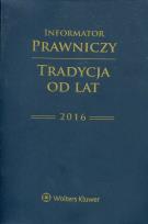 Opakowanie Informator Prawniczy 2016 Tradycja od lat granatowy