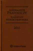 Opakowanie Informator prawniczy Najlepszy wybór prawnika 2016