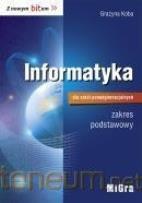 Okładka książki Informatyka LO Z nowym bitem ZP w.2015 MIGRA