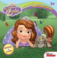 Okładka książki Jej Wysokość Zosia. Malowanka dla malucha.