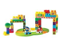 Opakowanie Klocki Policja i Straż pożarna 100 elementów