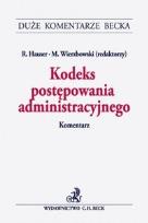 Okładka książki Kodeks postępowania administracyjnego Komentarz