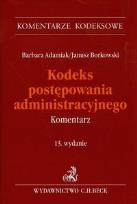 Okładka książki Kodeks postępowania administracyjnego Komentarz