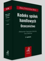 Okładka książki Kodeks spółek handlowych Orzecznictwo