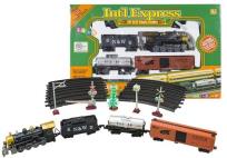 Okładka książki Kolejka na baterie fenfa int'l express 4 wagony