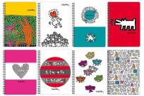 Opakowanie Kołonotes na spirali A6 w kratkę 100 kartek