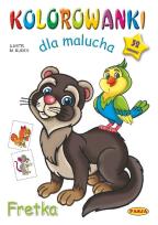 Okładka książki Kolorowanki dla malucha Fretka